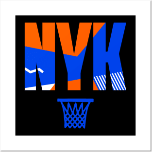 Throwback NYC Basketball Art Posters and Art